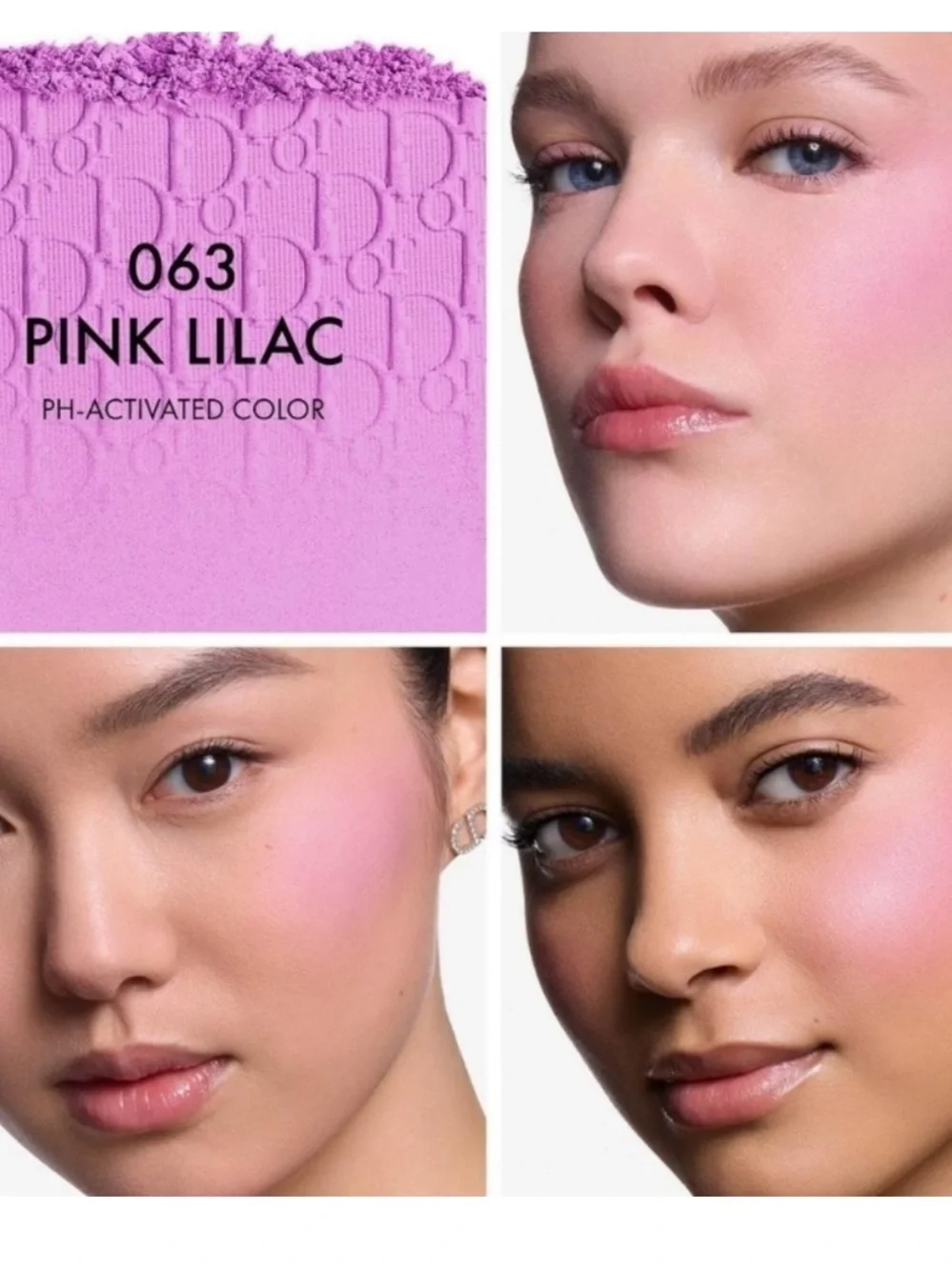 Dior Backstage Rosy Glow Blush: Pink Lilac (063), PH Activated Color